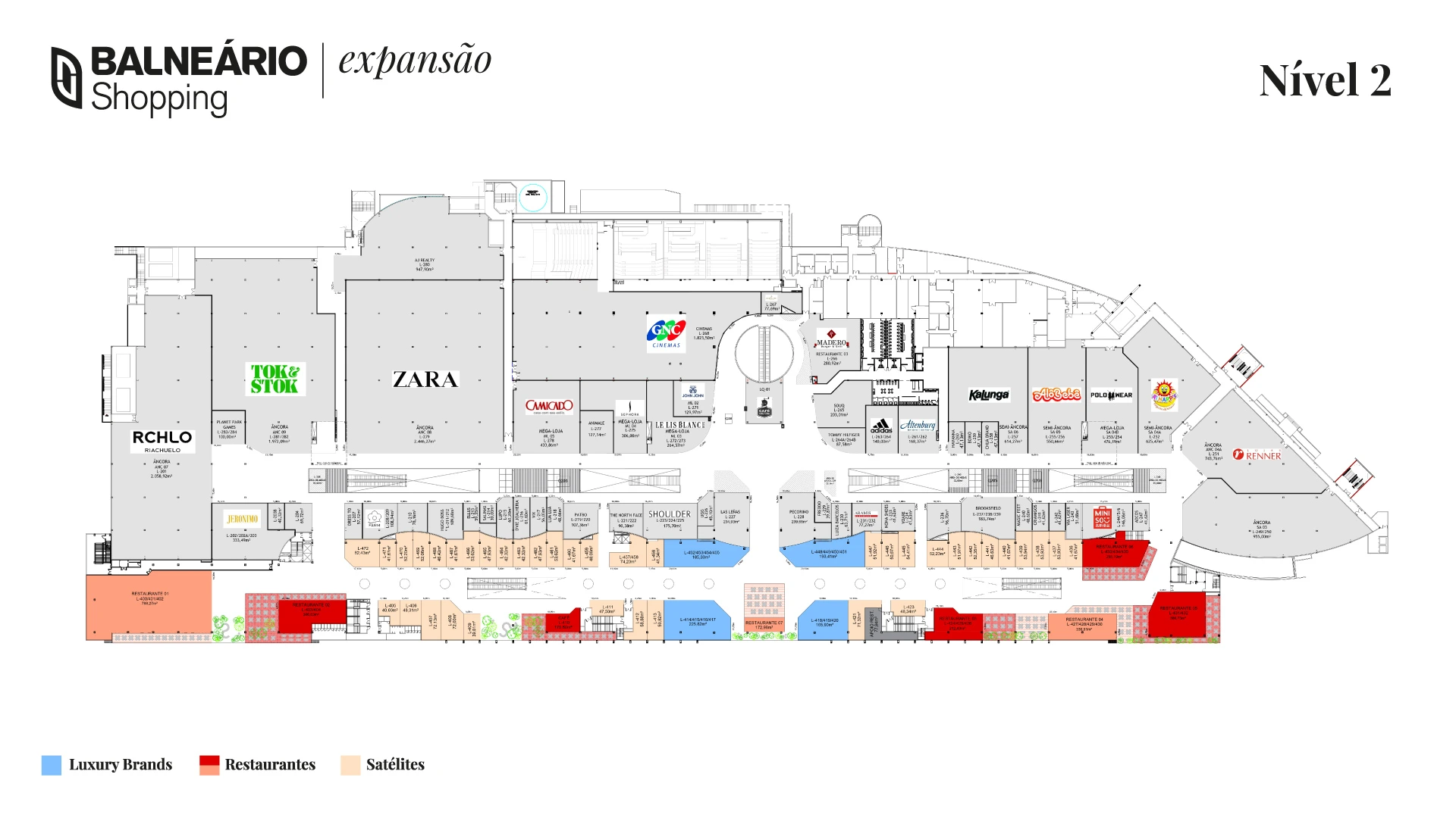 Expansão Balneário Shopping Planta 2